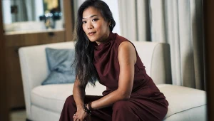 Shih-Ching Tsou na pokazie filmu "Left-Handed Girl. To była ręka… diabła!"