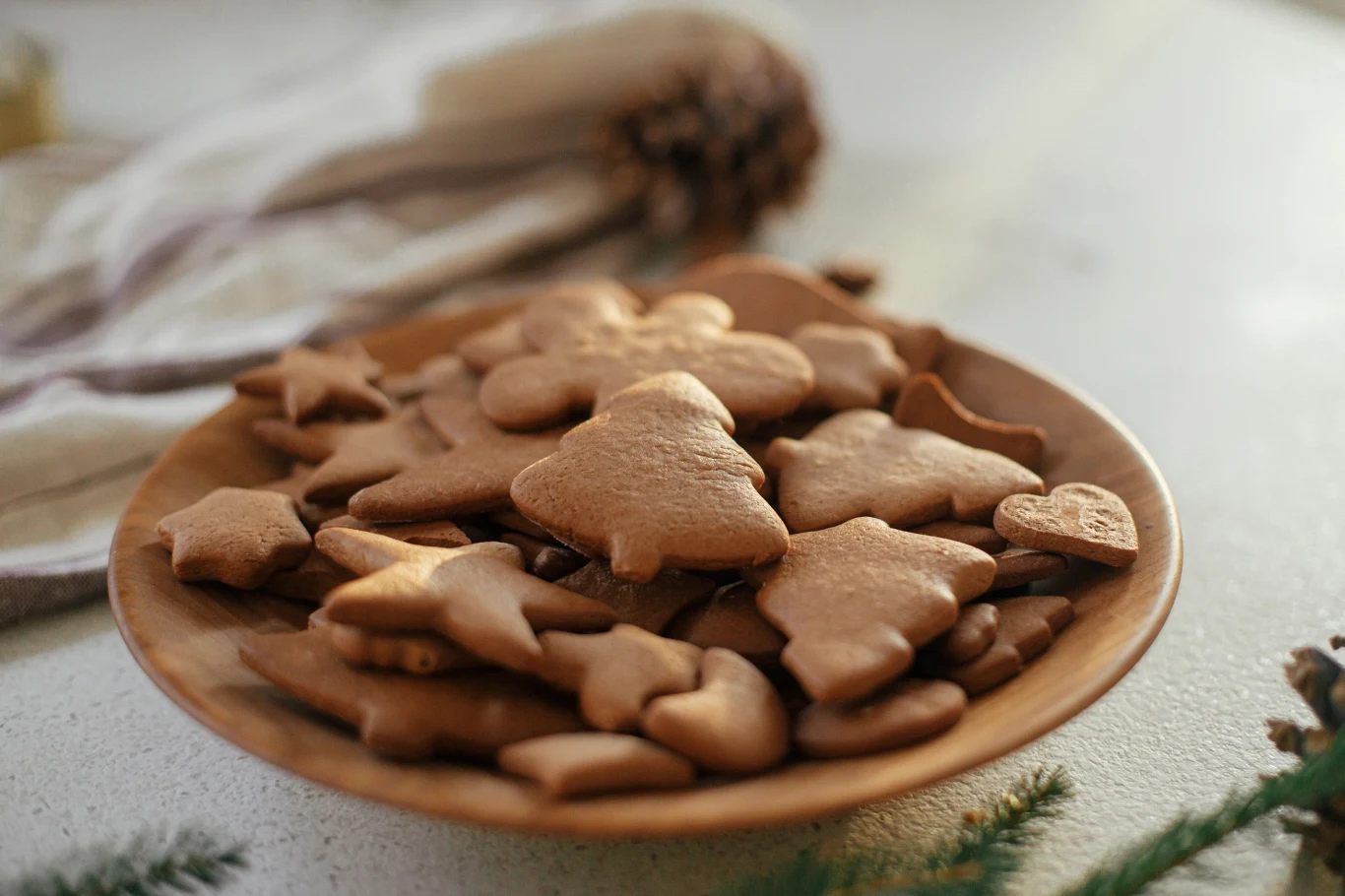 Pierniczki są obowiązkowe na Boże Narodzenie. 