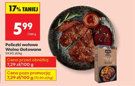 Policzki wołowe Wolno Gotowane