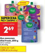 Mus owocowy Vital