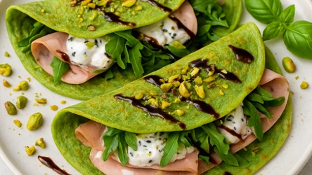 Zielone naleśniki od Debory Suliborskiej - wytrawna uczta w domowym wydaniu