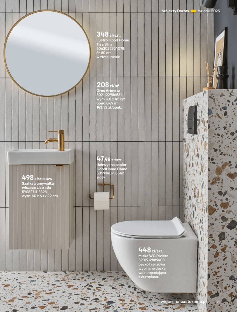 Gazetka: Łazienki 2025 - Castorama - strona 21