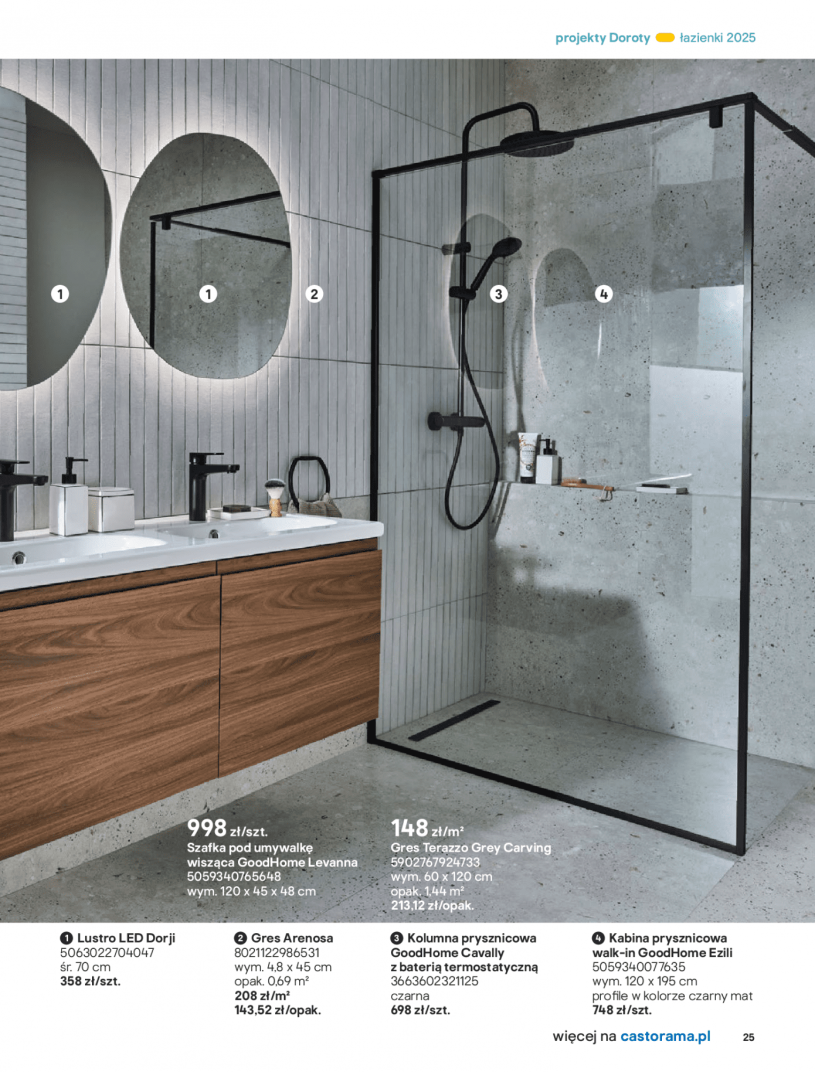 Gazetka: Łazienki 2025 - Castorama - strona 25