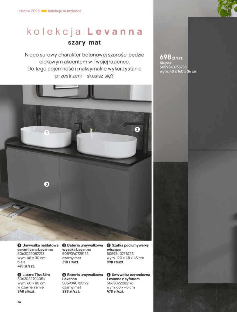 Gazetka: Łazienki 2025 - Castorama - strona 36