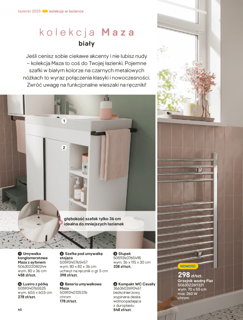 Gazetka: Łazienki 2025 - Castorama - strona 40