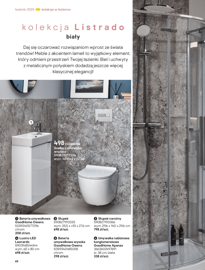 Gazetka: Łazienki 2025 - Castorama - strona 60