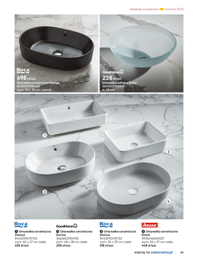 Gazetka: Łazienki 2025 - Castorama - strona 89