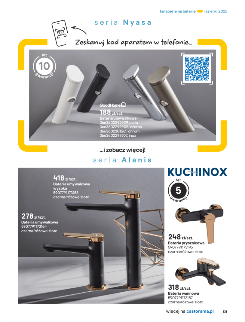 Gazetka: Łazienki 2025 - Castorama - strona 131