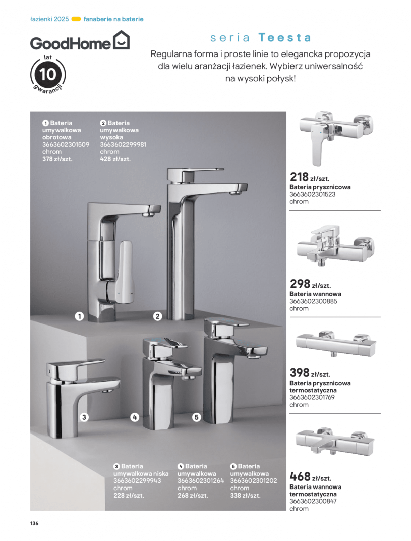 Gazetka: Łazienki 2025 - Castorama - strona 136