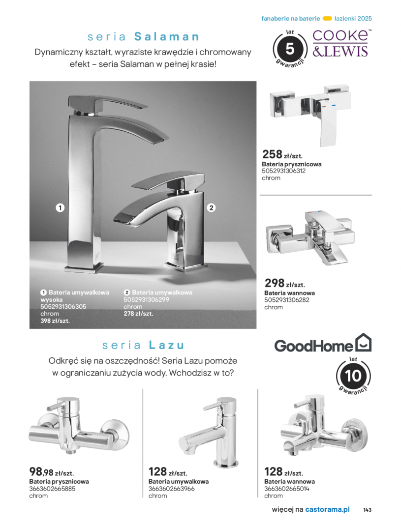 Gazetka: Łazienki 2025 - Castorama - strona 143