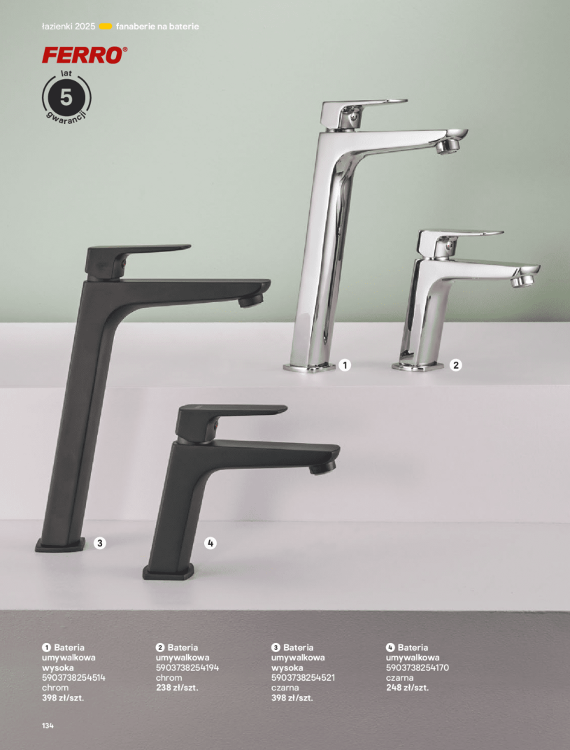 Gazetka: Łazienki 2025 - Castorama - strona 134