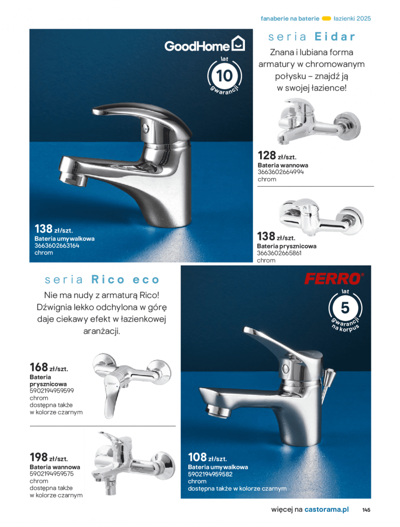 Gazetka: Łazienki 2025 - Castorama - strona 145