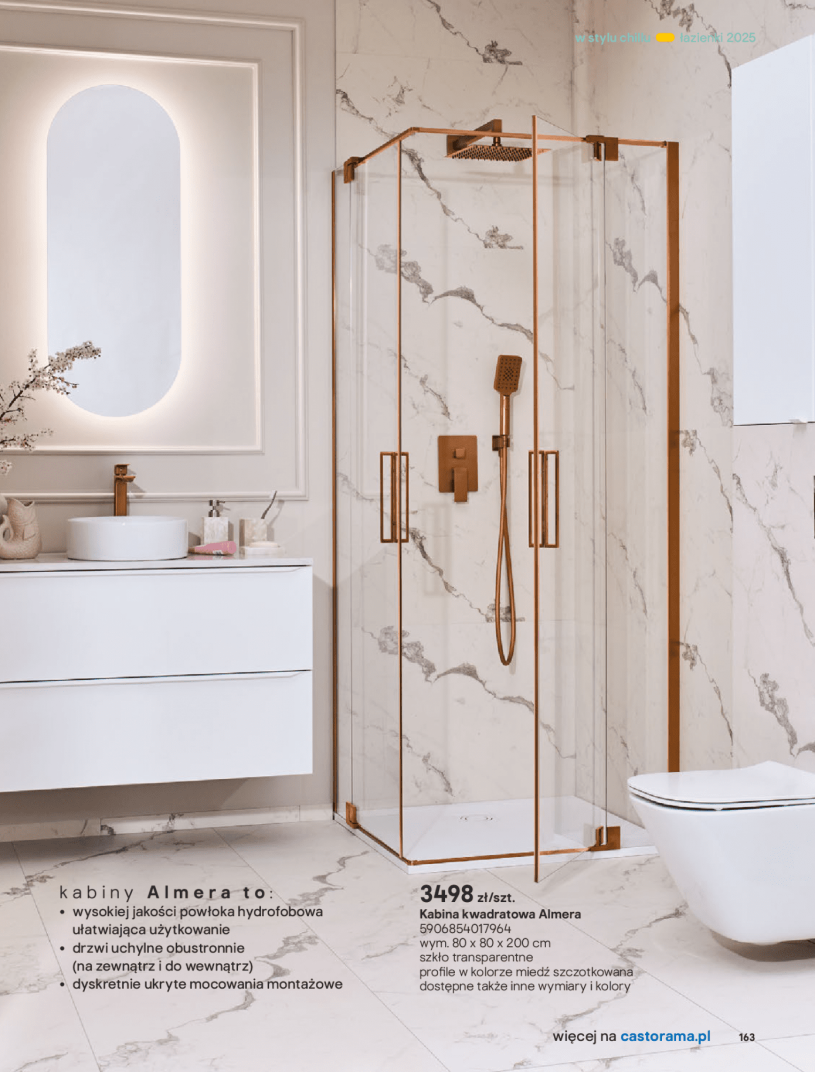 Gazetka: Łazienki 2025 - Castorama - strona 163