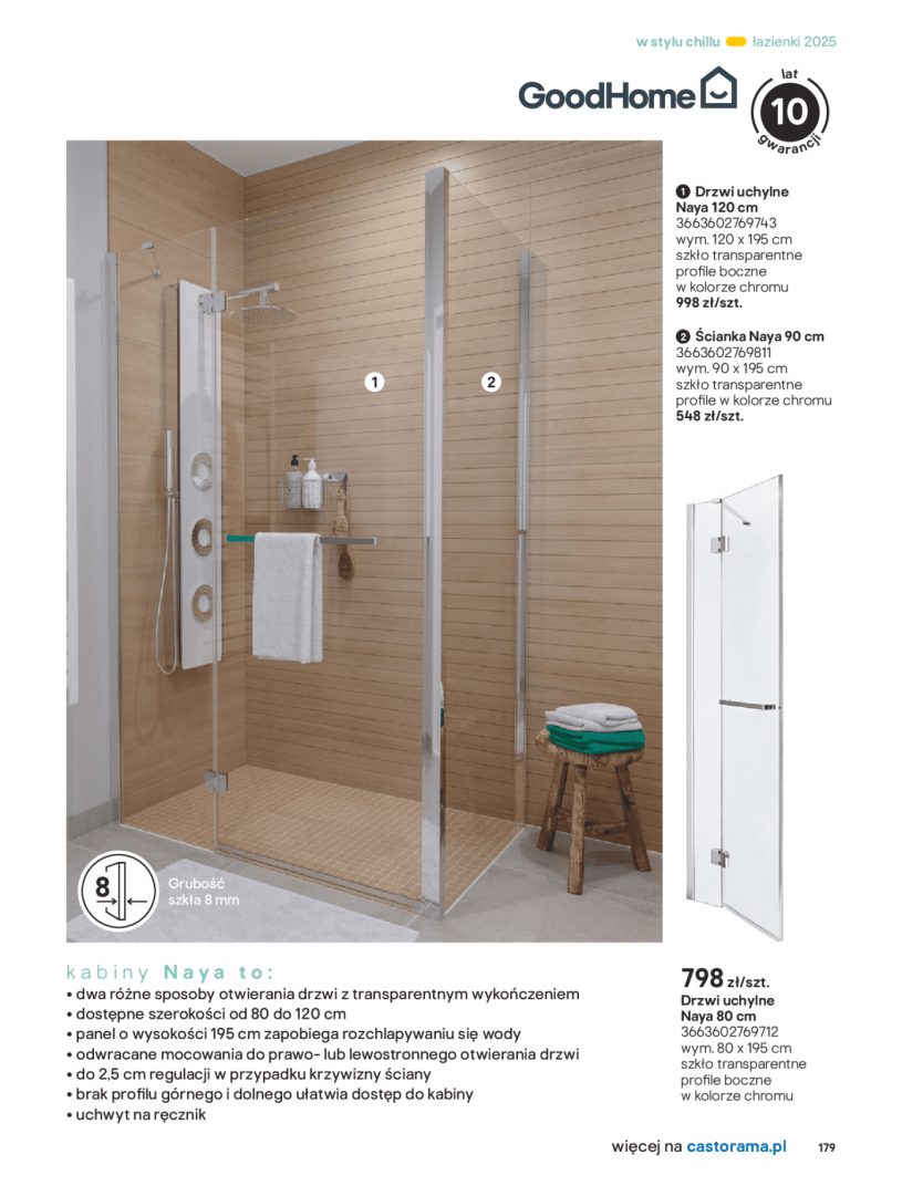 Gazetka: Łazienki 2025 - Castorama - strona 179