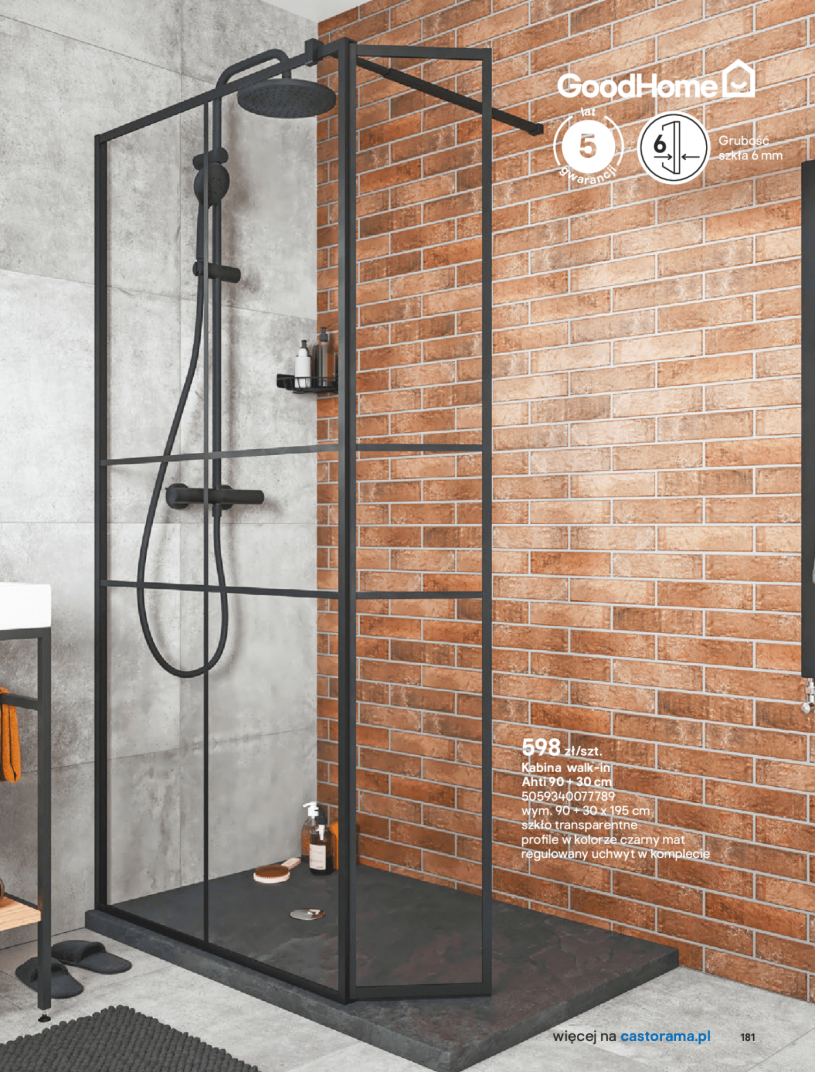 Gazetka: Łazienki 2025 - Castorama - strona 181