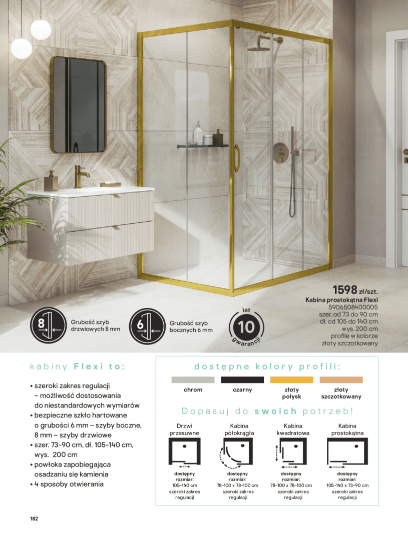 Gazetka: Łazienki 2025 - Castorama - strona 182
