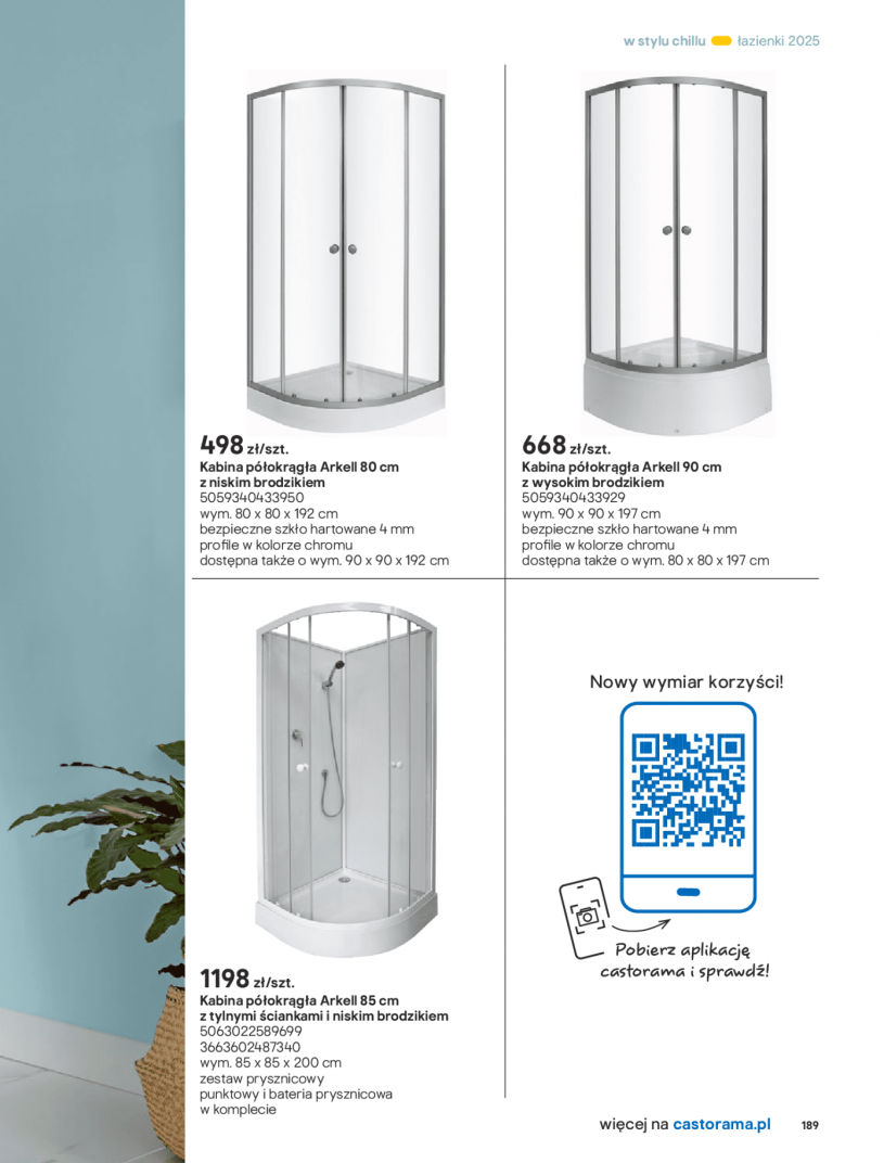 Gazetka: Łazienki 2025 - Castorama - strona 189