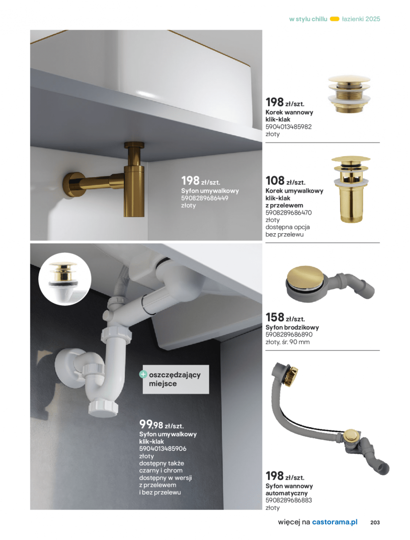 Gazetka: Łazienki 2025 - Castorama - strona 203