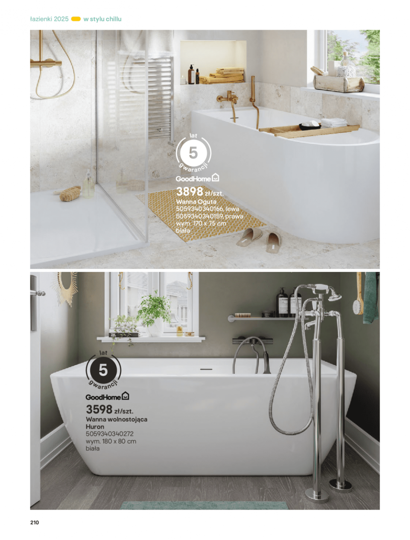 Gazetka: Łazienki 2025 - Castorama - strona 210