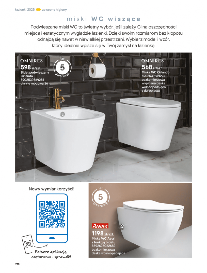 Gazetka: Łazienki 2025 - Castorama - strona 218