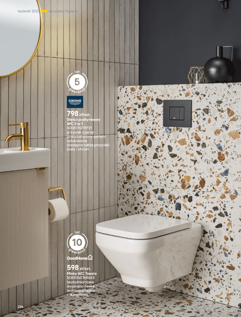 Gazetka: Łazienki 2025 - Castorama - strona 224