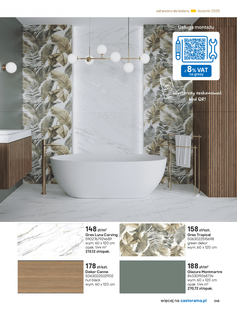 Gazetka: Łazienki 2025 - Castorama - strona 245