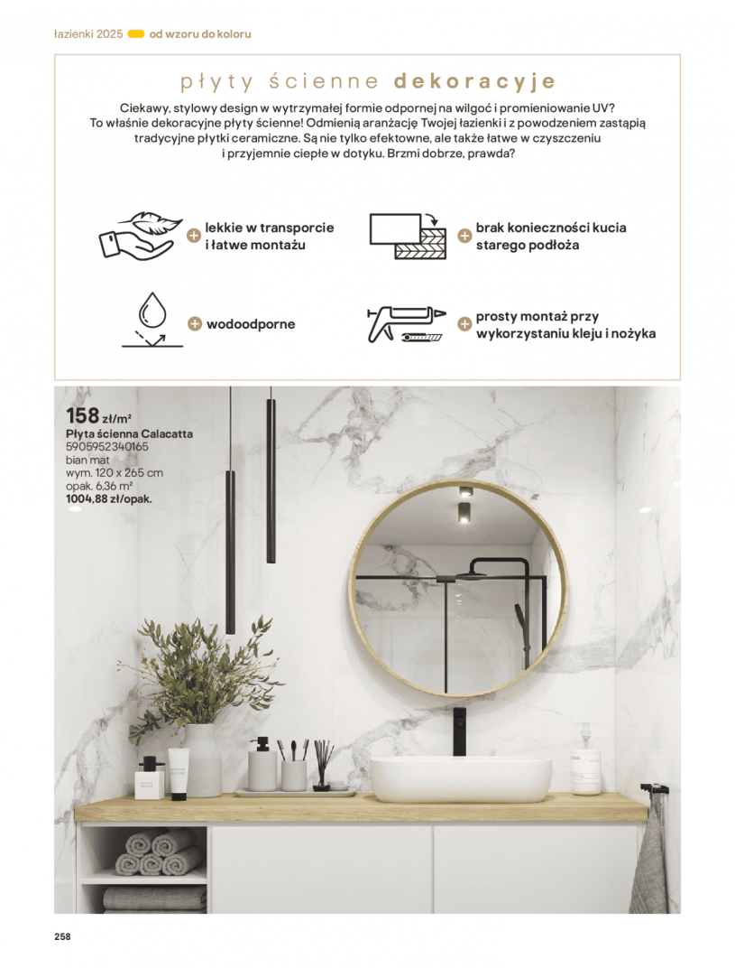 Gazetka: Łazienki 2025 - Castorama - strona 258