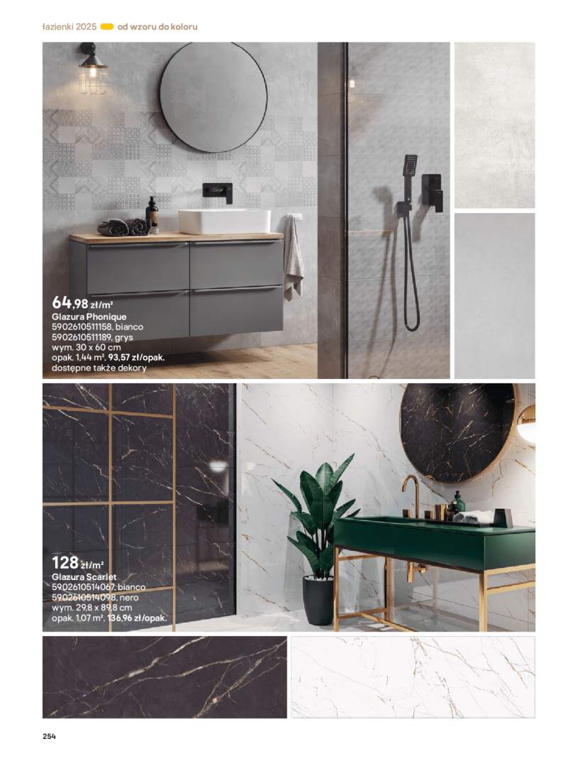 Gazetka: Łazienki 2025 - Castorama - strona 254