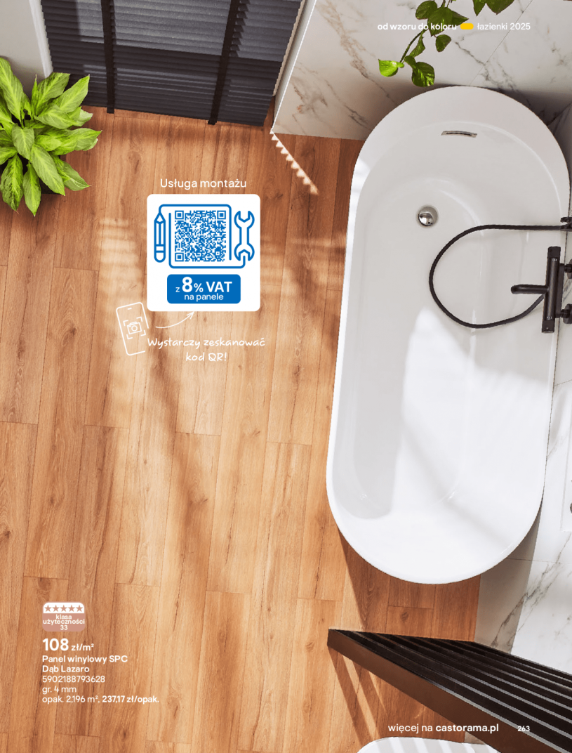 Gazetka: Łazienki 2025 - Castorama - strona 263