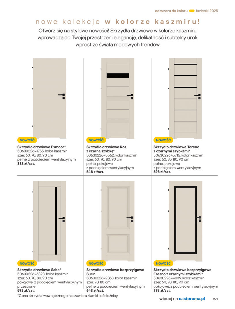 Gazetka: Łazienki 2025 - Castorama - strona 271