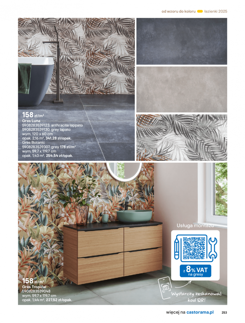 Gazetka: Łazienki 2025 - Castorama - strona 253