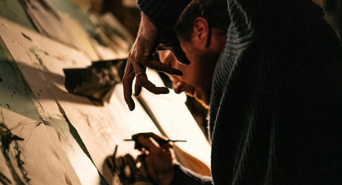 Benedict Cumberbatch w filmie "Czas kruka" Benedict Cumberbatch w filmie "Czas kruka"