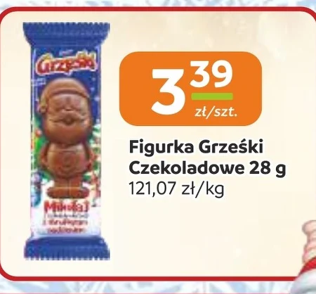 Figurka czekoladowa Grześki