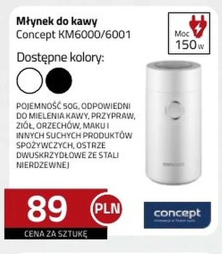 Młynek do kawy Concept