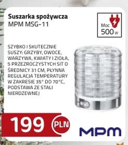 Suszarka MPM