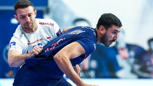 Przemysław Krajewski i Omar Yahia