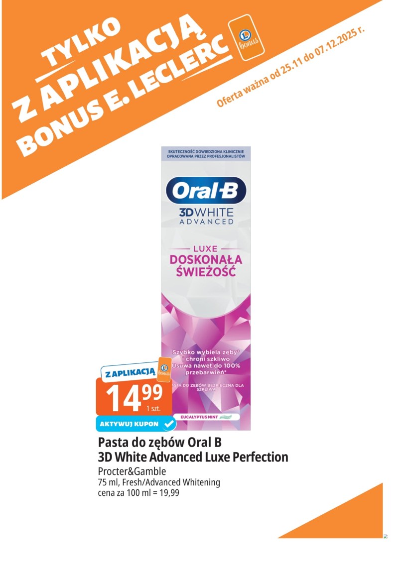 Gazetka: Kupuj tanio z bonus - E.Leclerc - strona 9