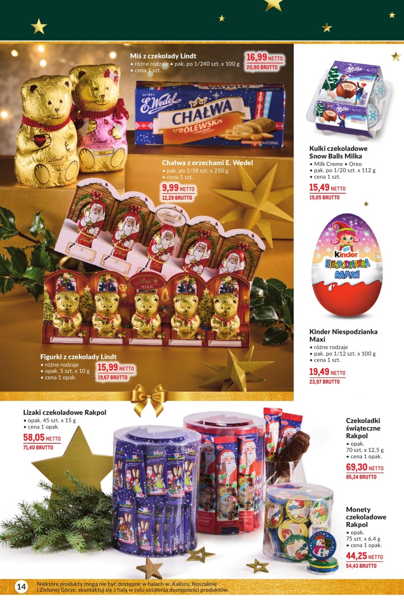 Gazetka: Słodkie święta w Makro Cash&Carry - strona 14
