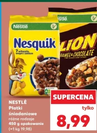 Płatki śniadaniowe Nestle