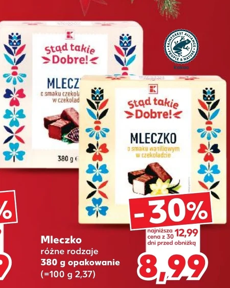 Шоколадні цукерки K-Stąd Takie Dobre