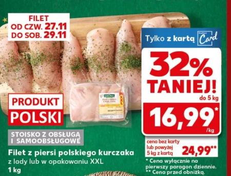 Filet z piersi kurczaka
