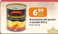 Brzoskwinie w syropie MK