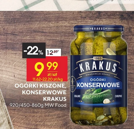 Консервовані огірки Krakus