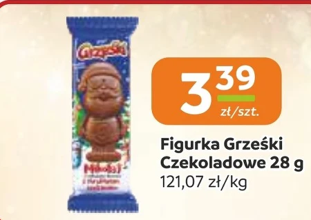Figurka czekoladowa Grześki