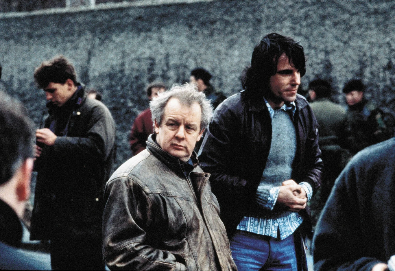 Jim Sheridan i Daniel Day-Lewis na planie "W imię ojca" Jim Sheridan i Daniel Day-Lewis na planie "W imię ojca"