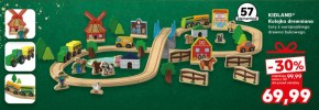 Kolejka drewniana Kidland niska cena