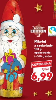 Mikołaj z czekolady K Winter Edition