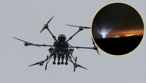 Fala uderzeń na Krymie. Magazyn dronów i rafineria w ogniu