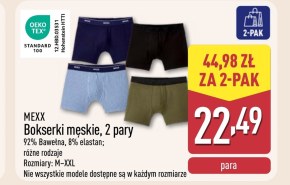 Bokserki Mexx niska cena