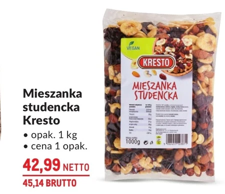 Студентський мікс Kresto